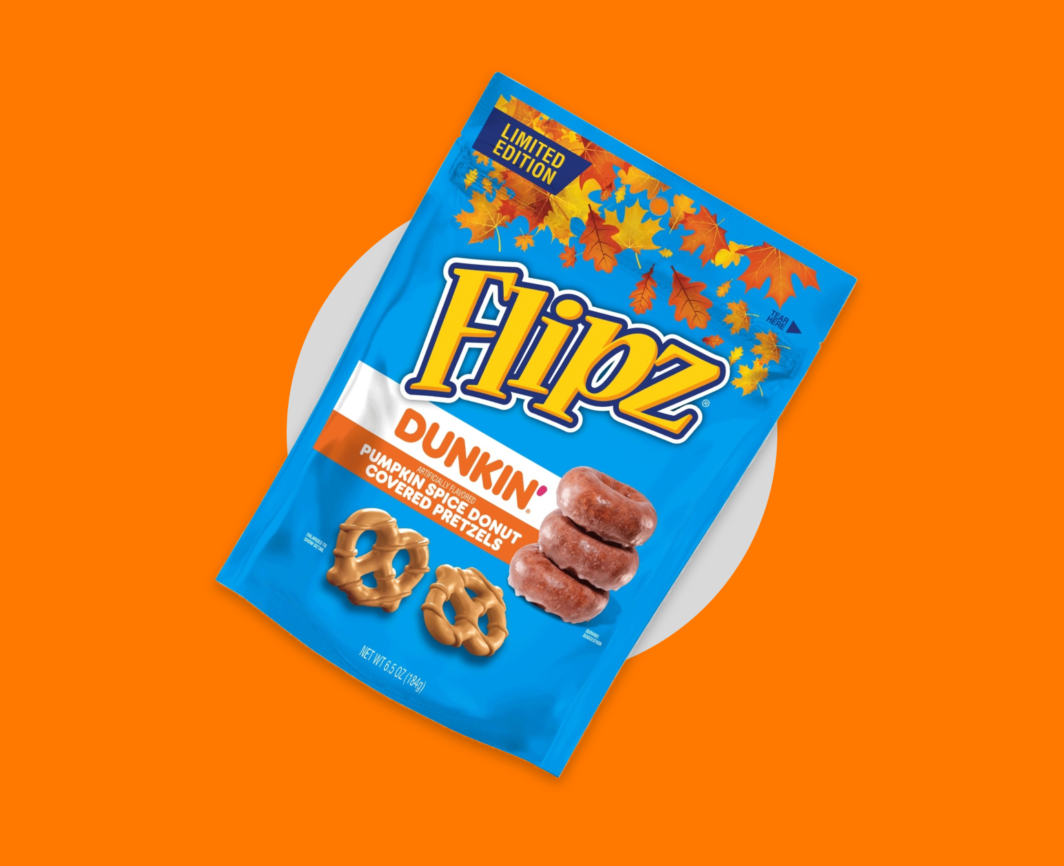 Flipz® and Dunkin'® team up for a sweet, salty take on Pumpkin